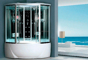 Установка душевой кабины