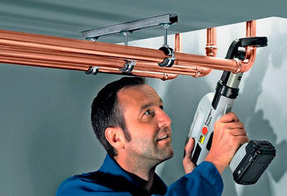 Монтаж медных труб